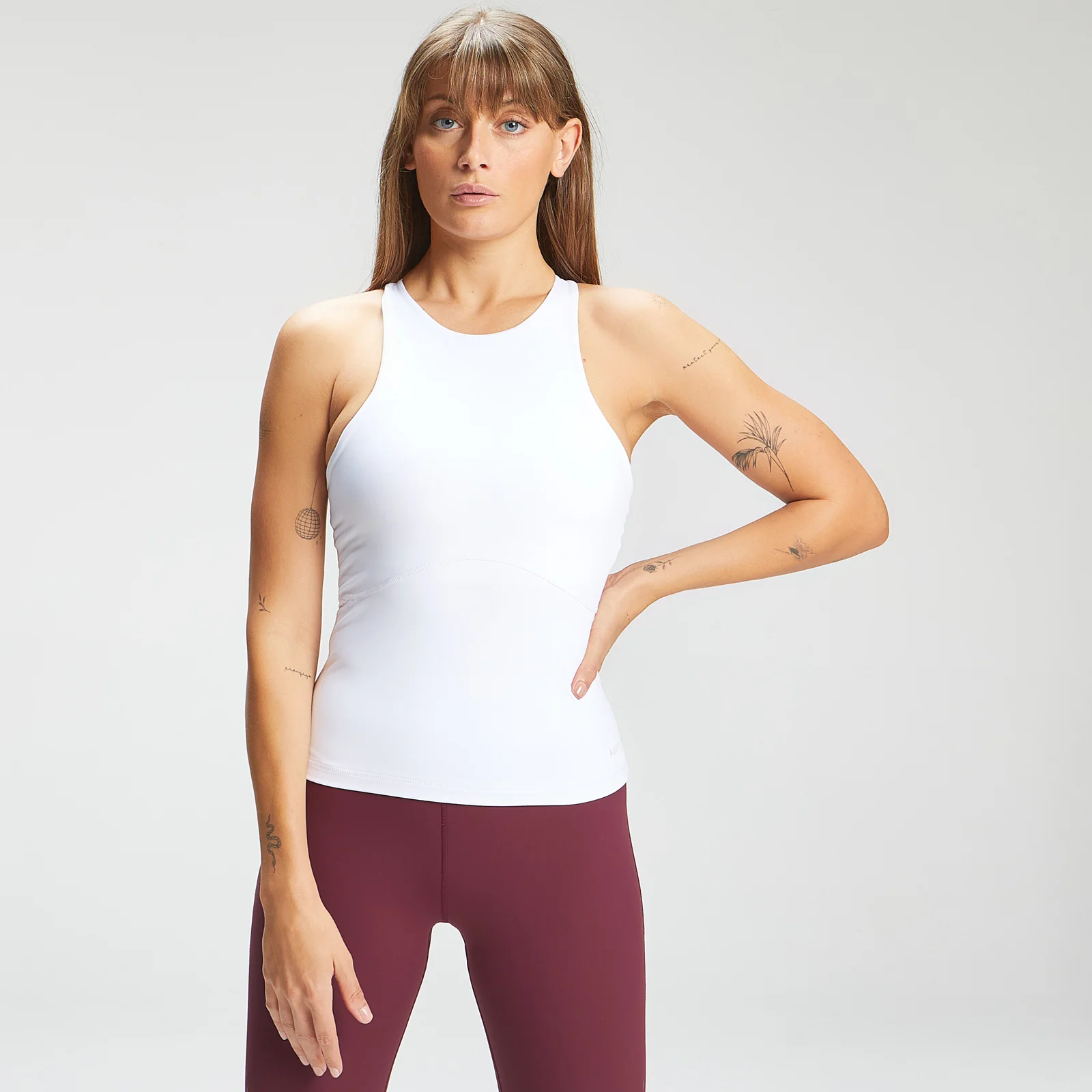 MP Women's Power Ultra Fitted Vest - White - XS Image 1