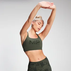 MP Women's Training Racer Back Sports Bra - Vine Leaf - Size XXS