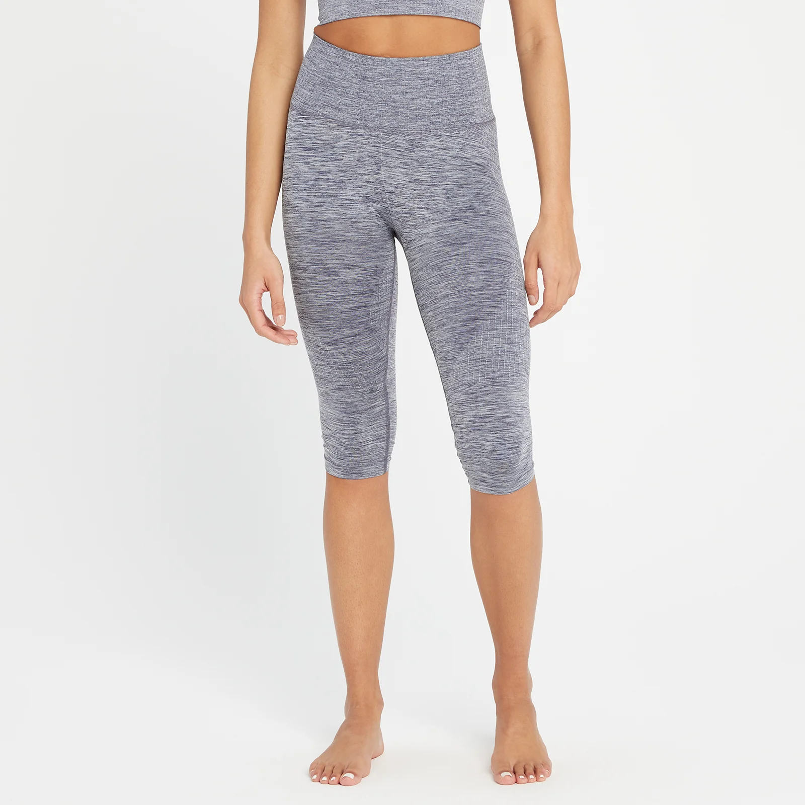 MP Women's Composure Seamless Capri Leggings - Galaxy Blue - M Image 1