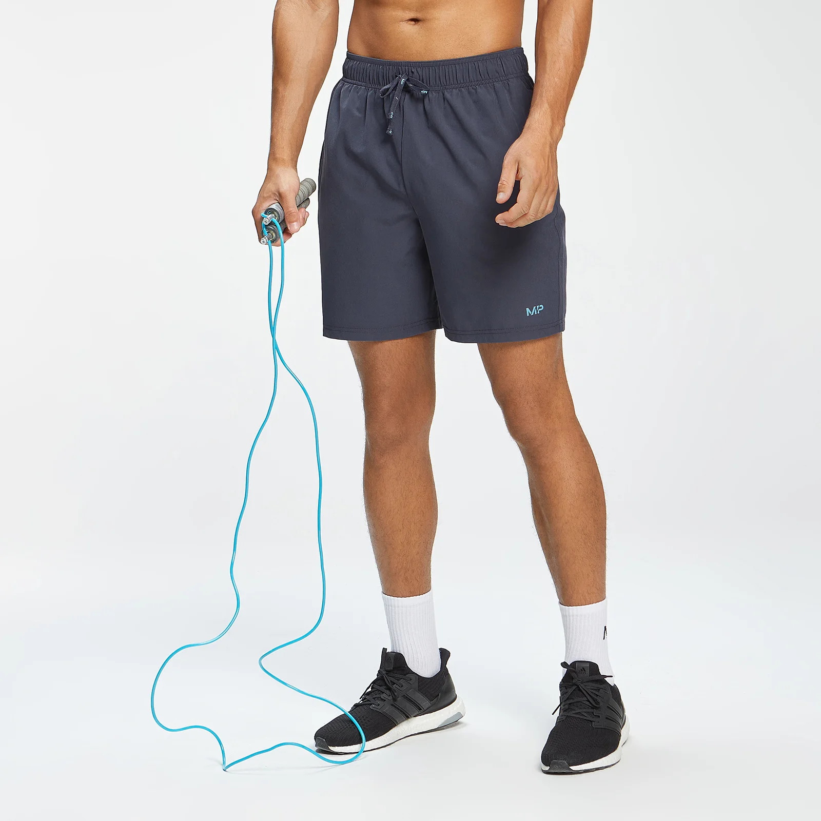 MP Men's Graffiti Graphic Training Shorts - Graphite - XXS Image 1