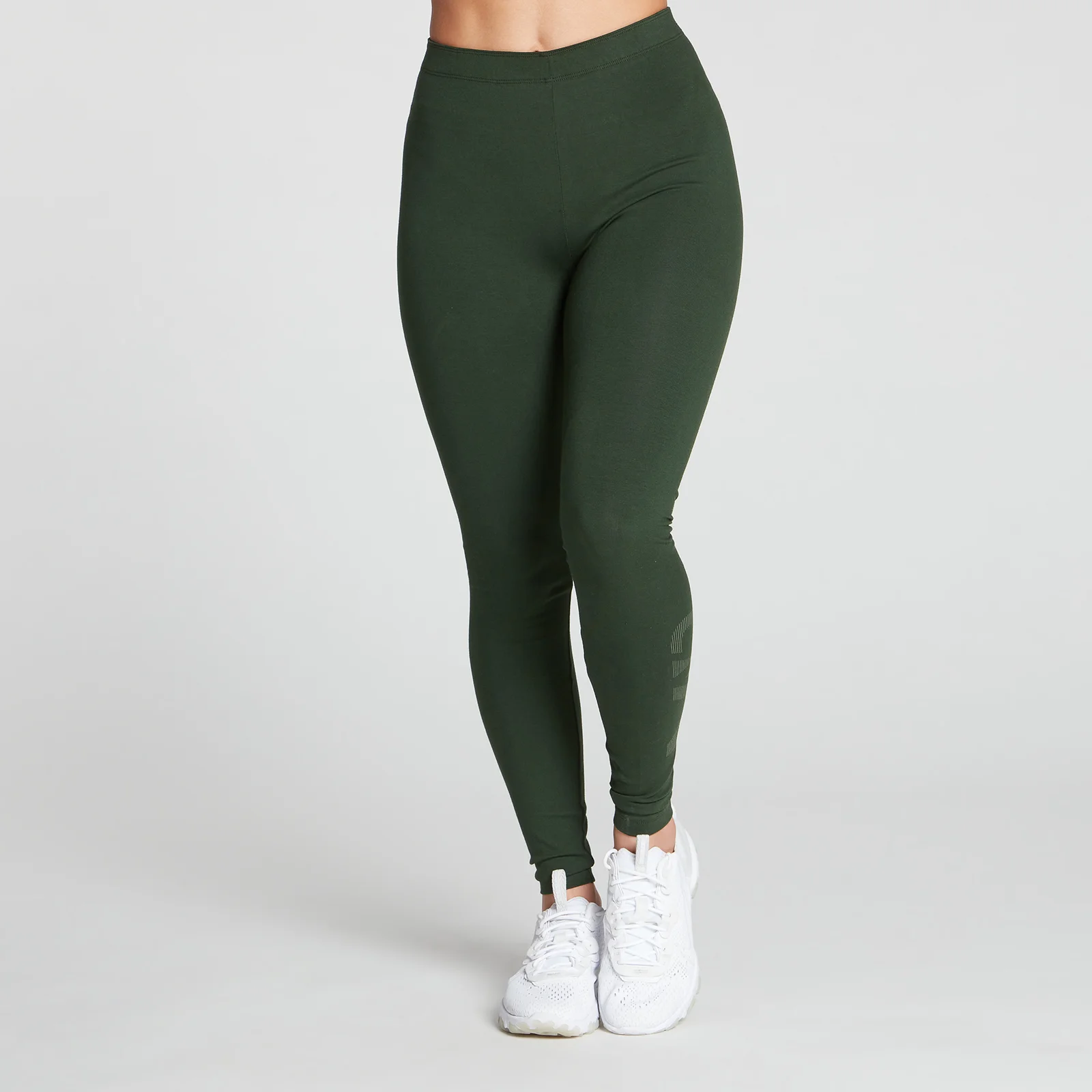 MP Women's Gradient Line Graphic Legging - Dark Green - XXS Image 1