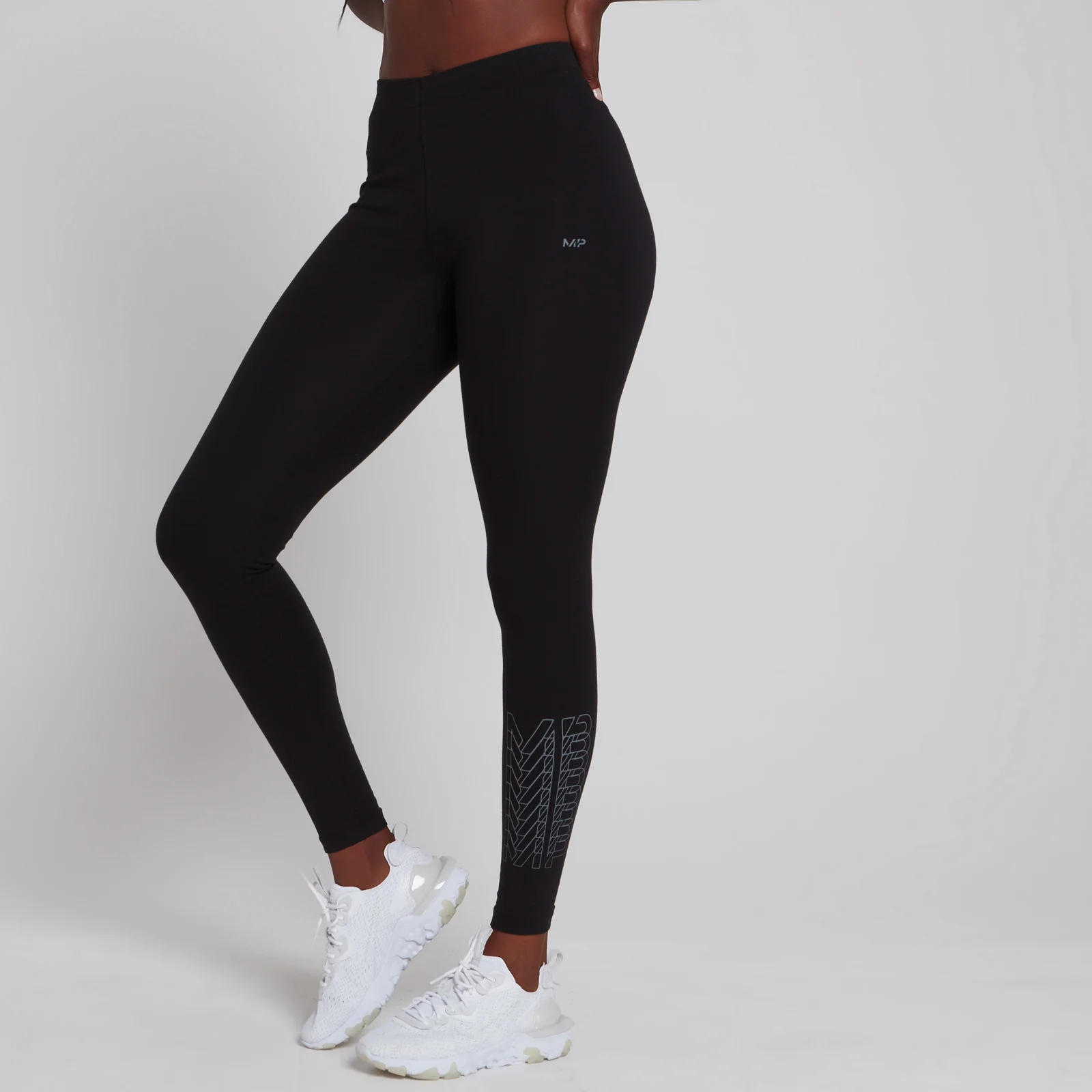 MP Women's Repeat MP Leggings - Black - XXS Image 1