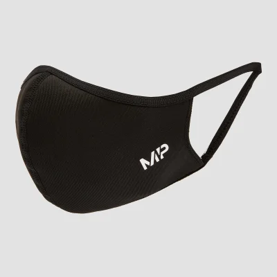 MP Curve Mask (3 Pack) - Black/Geranium Pink/Butterfly Green - S/M Image 6