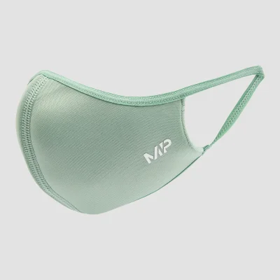 MP Curve Mask (3 Pack) - Black/Geranium Pink/Butterfly Green - S/M Image 7