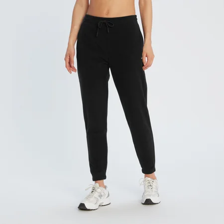 MP Women's Essential Fleece Track Pants- Black