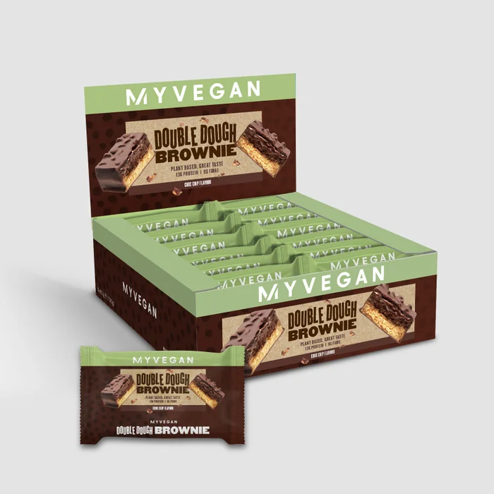 Vegan Double Dough Brownie