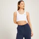 MP Women's Training Wide Strap Sports Bra - White
