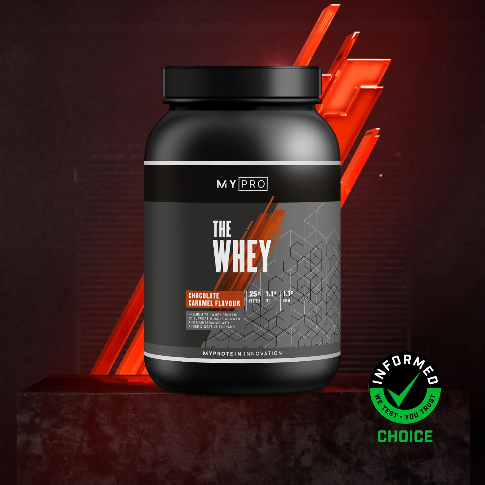 THE Whey™ - 30servings - Chocolate Caramel Image 1