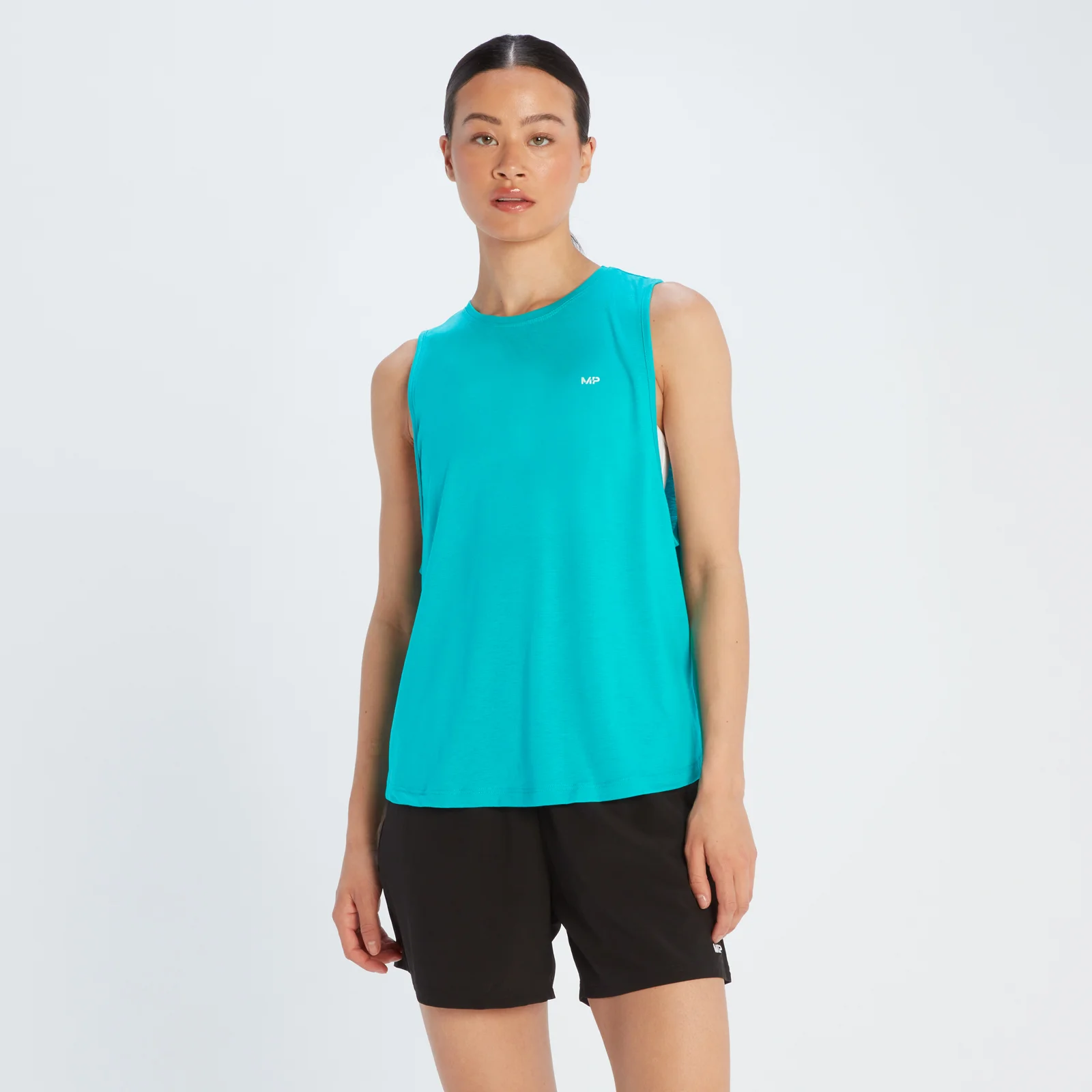MP Women's Training Drop Armhole Vest - Lagoon - XXS Image 1