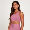MP Women's Sculpt Laser Cut Sports Bra - Mauve