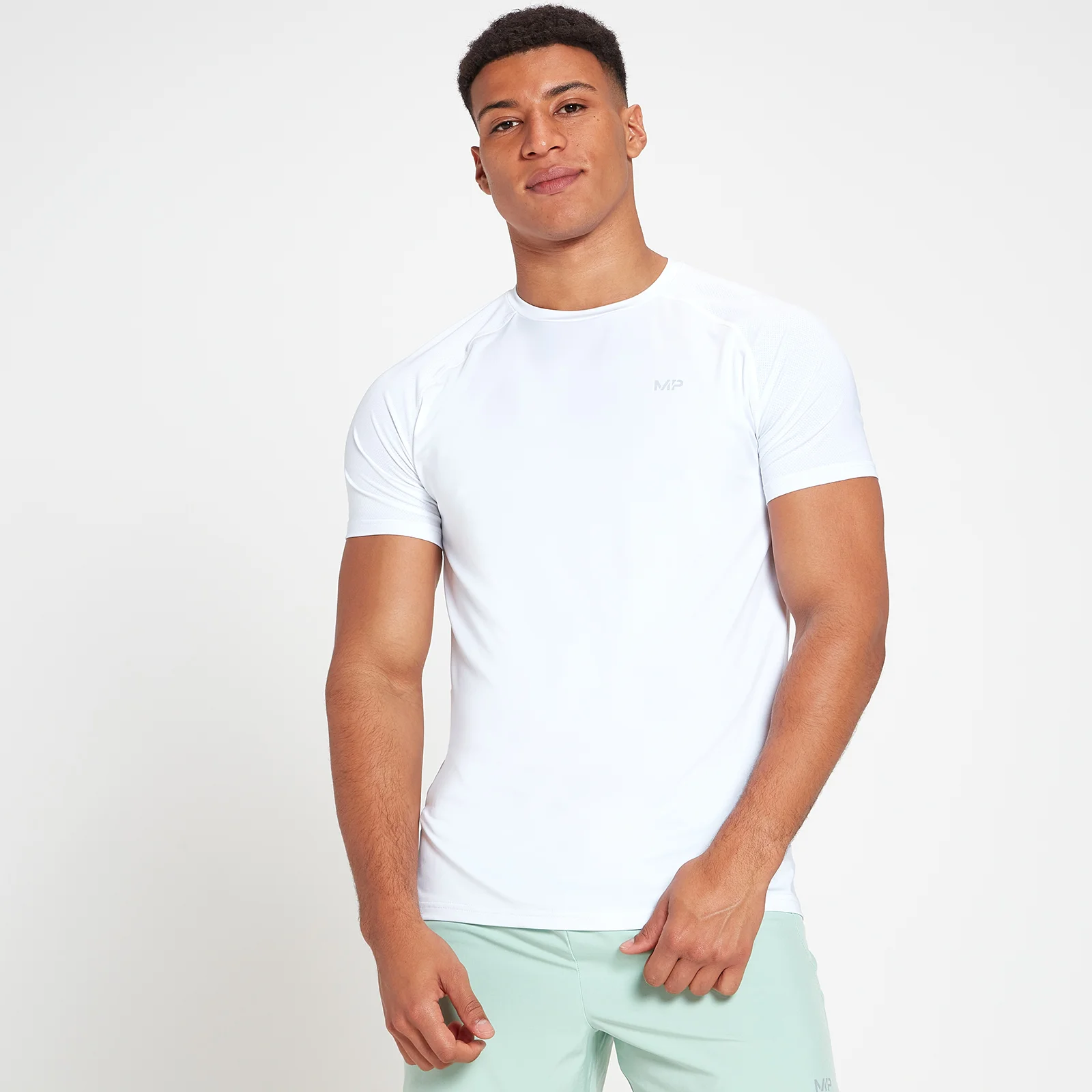 MP Men's Velocity Short Sleeve T-Shirt - White - XXS Image 1