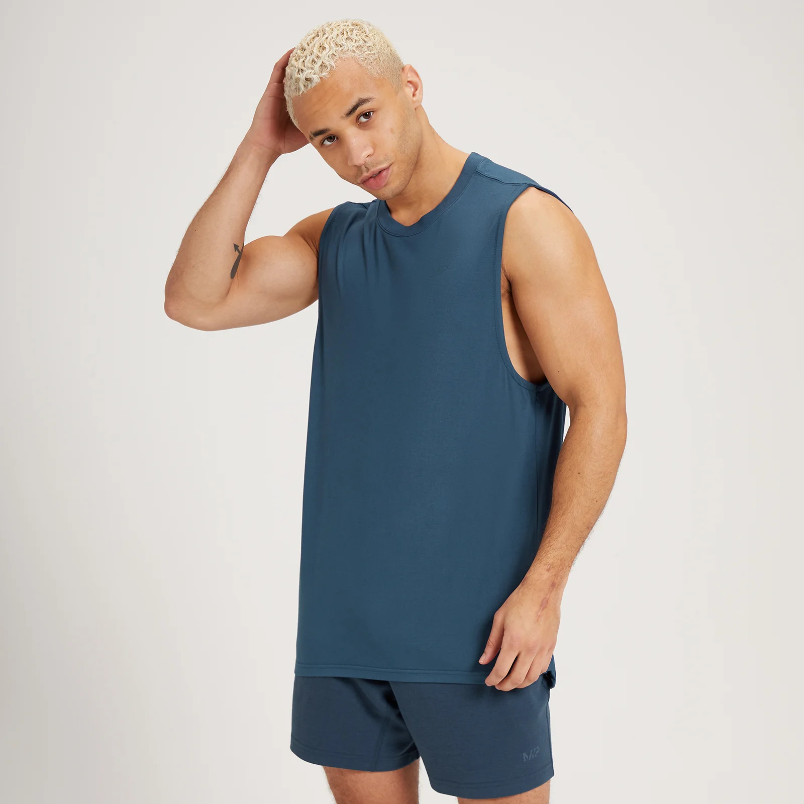 MP Men's Composure Tank Top - Dust Blue - XXS Image 1