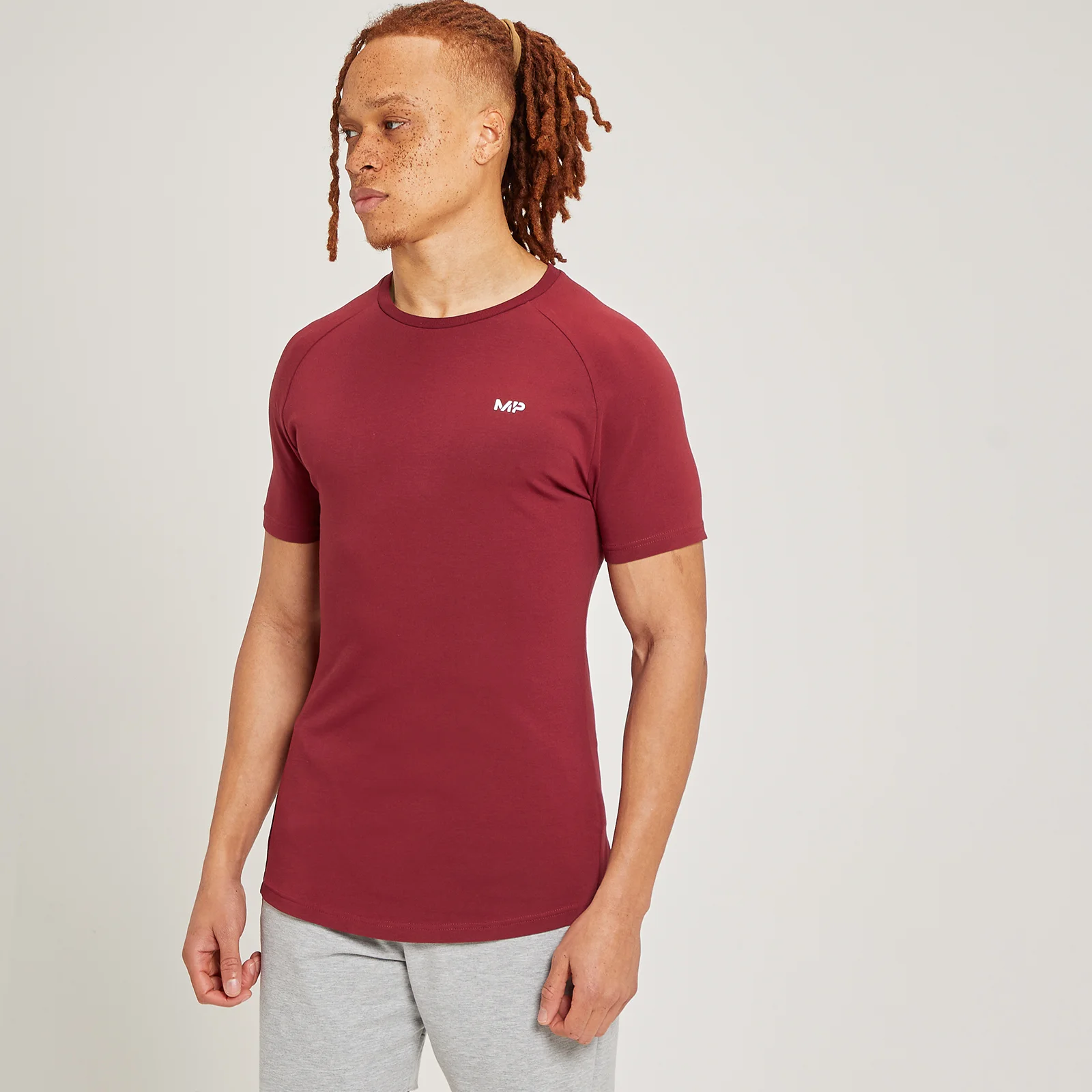 MP Men's Form Short Sleeve T-Shirt - Scarlet - XXS Image 1