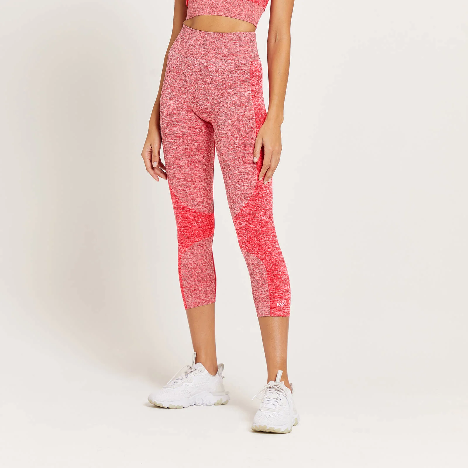 MP Women's Curve High Waisted 3/4 Leggings - Danger Marl - XS Image 1