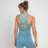 MP Women's Velocity Ultra Seamless Sports Bra - Stone Blue