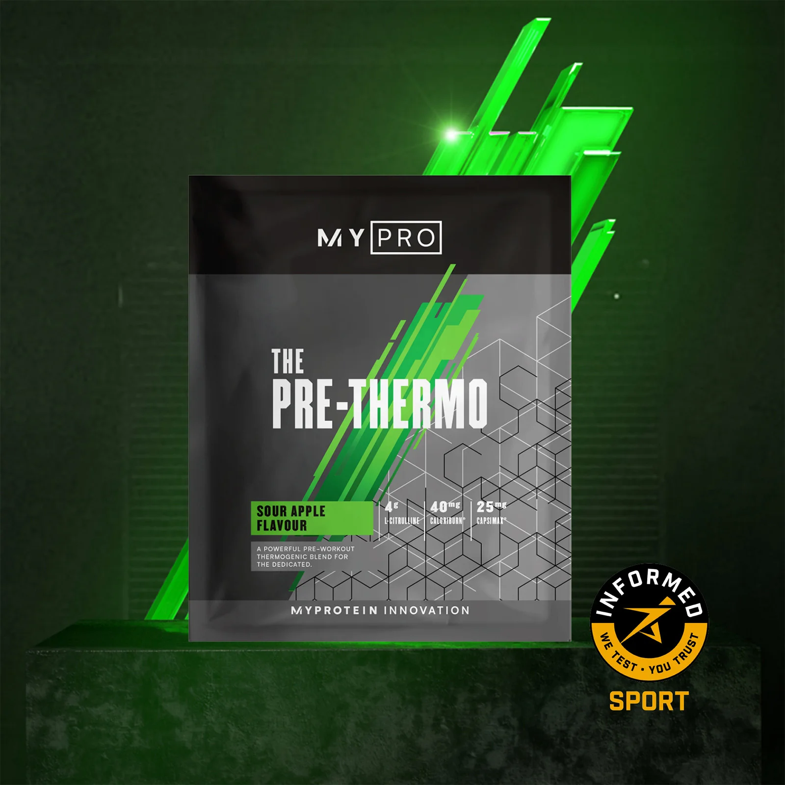 THE Pre-Thermo (Sample) - 1servings - Sour Apple Image 1