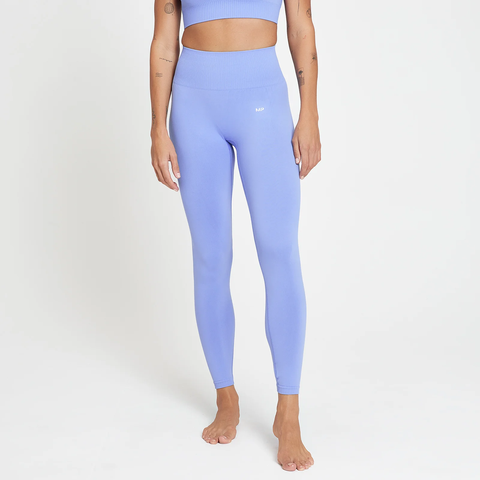 MP Women's Composure Seamless Leggings - Chalk Purple - XXS Image 1