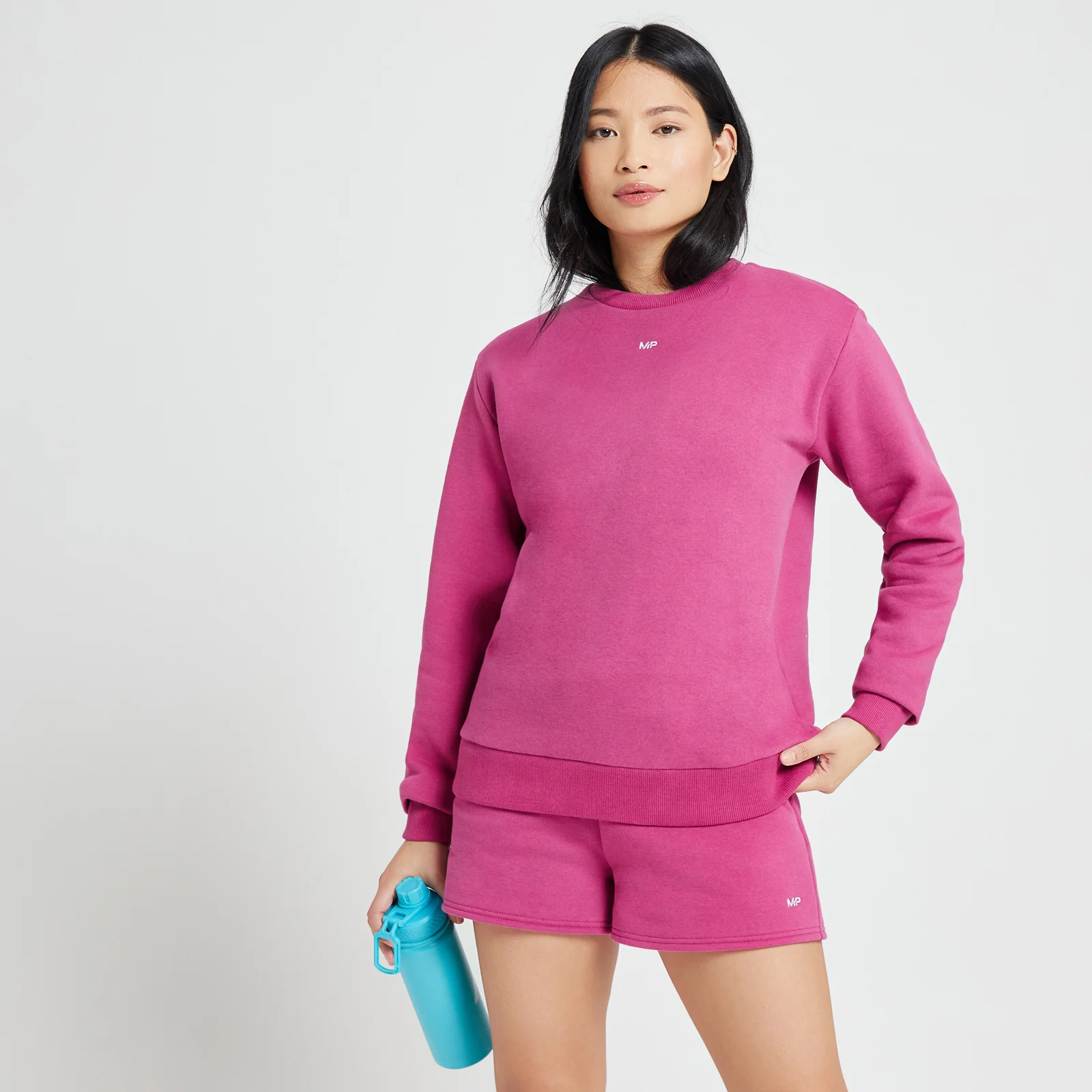 MP Women's Rest Day Sweatshirt - Sangria - XXS Image 1