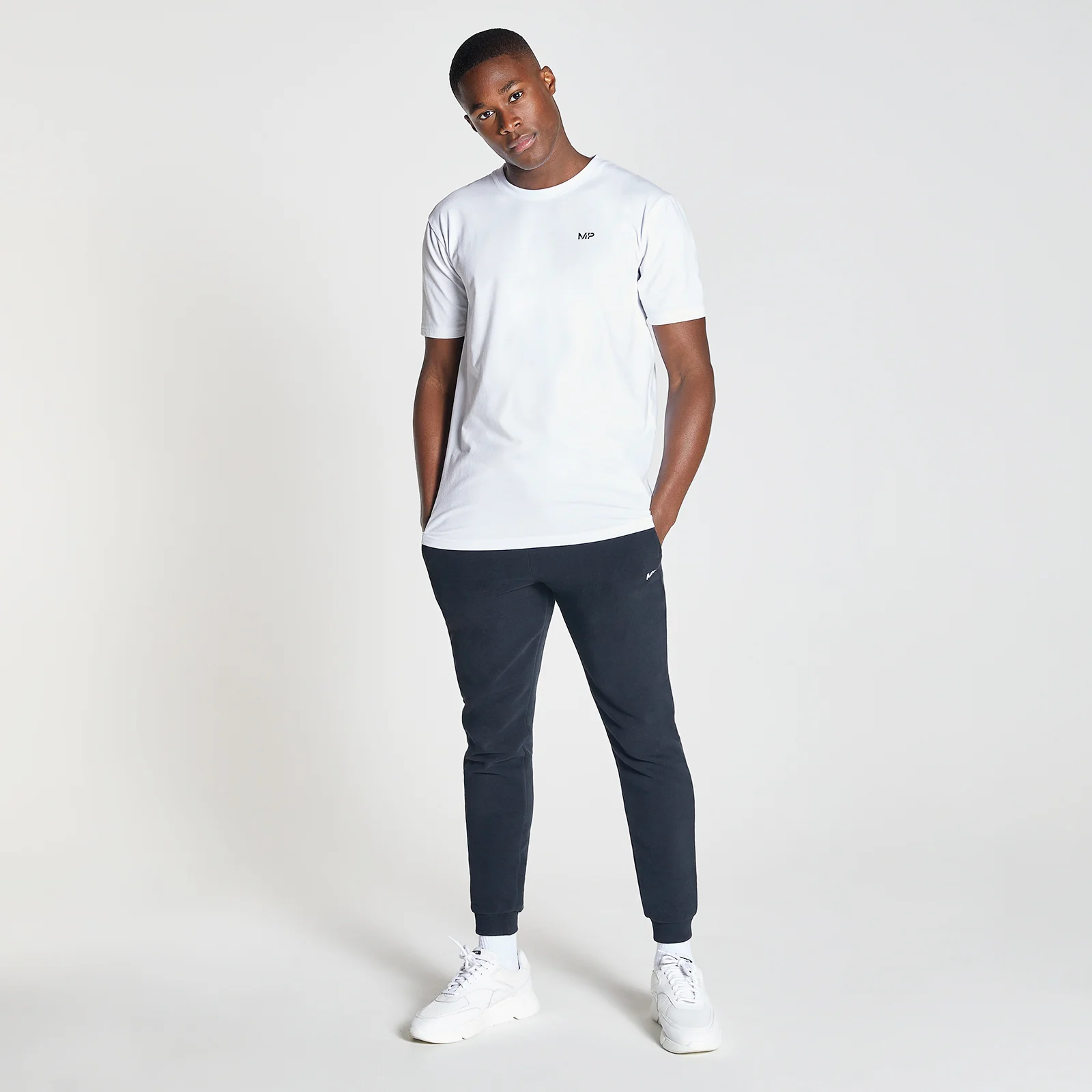 MP Men's Rest Day Drirelease Short Sleeve T-Shirt - White - XXS Image 1