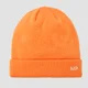 MP Beanie Hat - Nectarine/White