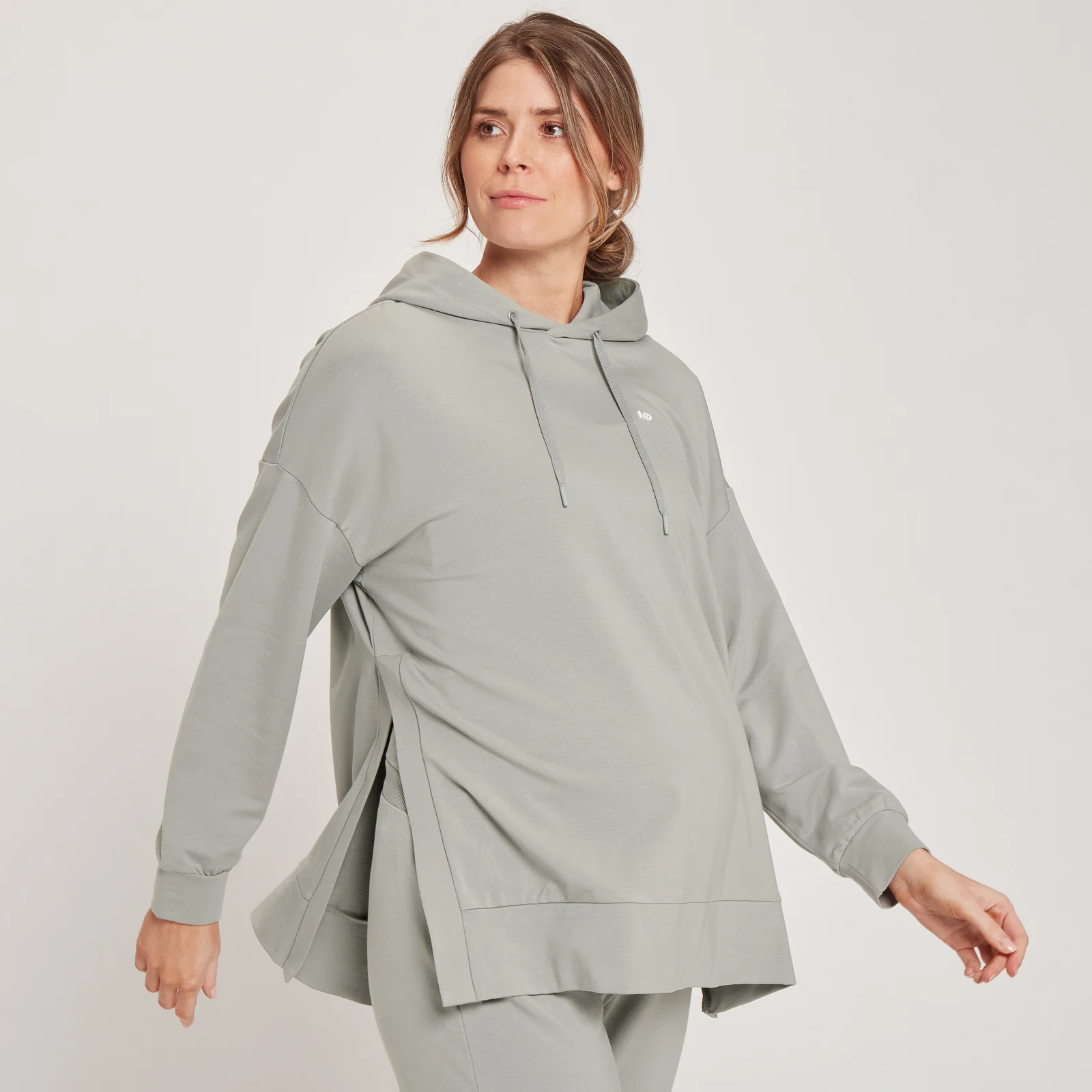 MP Women's Maternity Hoodie - Storm - XXS Image 1