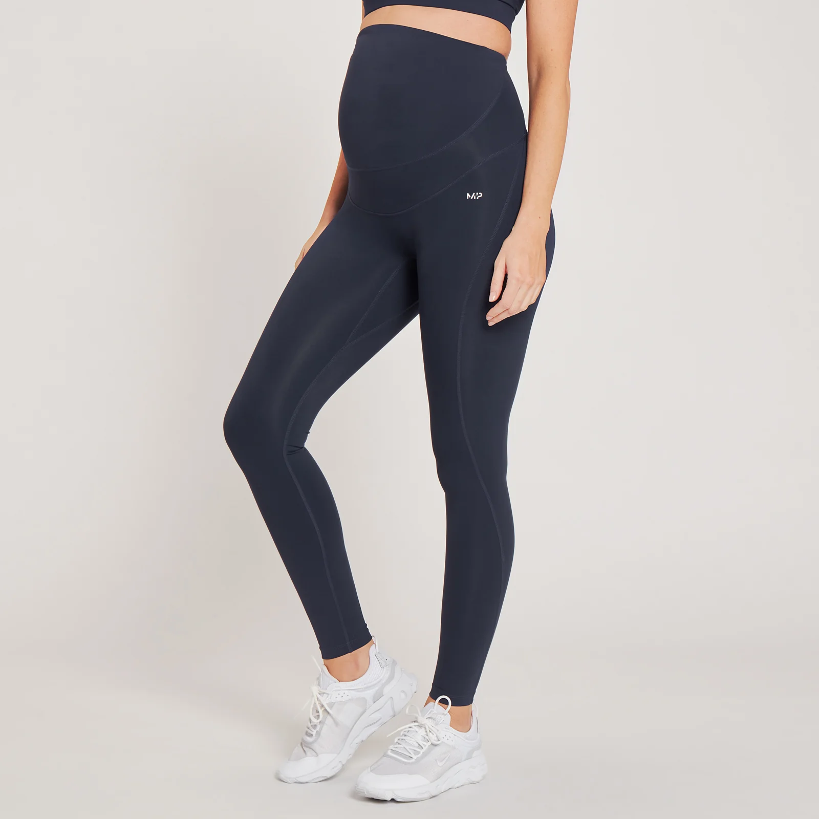MP Women's Maternity Leggings - Navy - XXS Image 1
