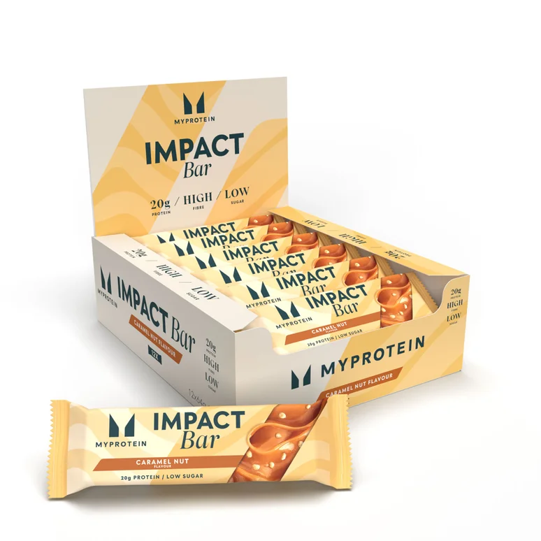 Impact Protein Bar - Caramel Nut - 2 x 6Bars