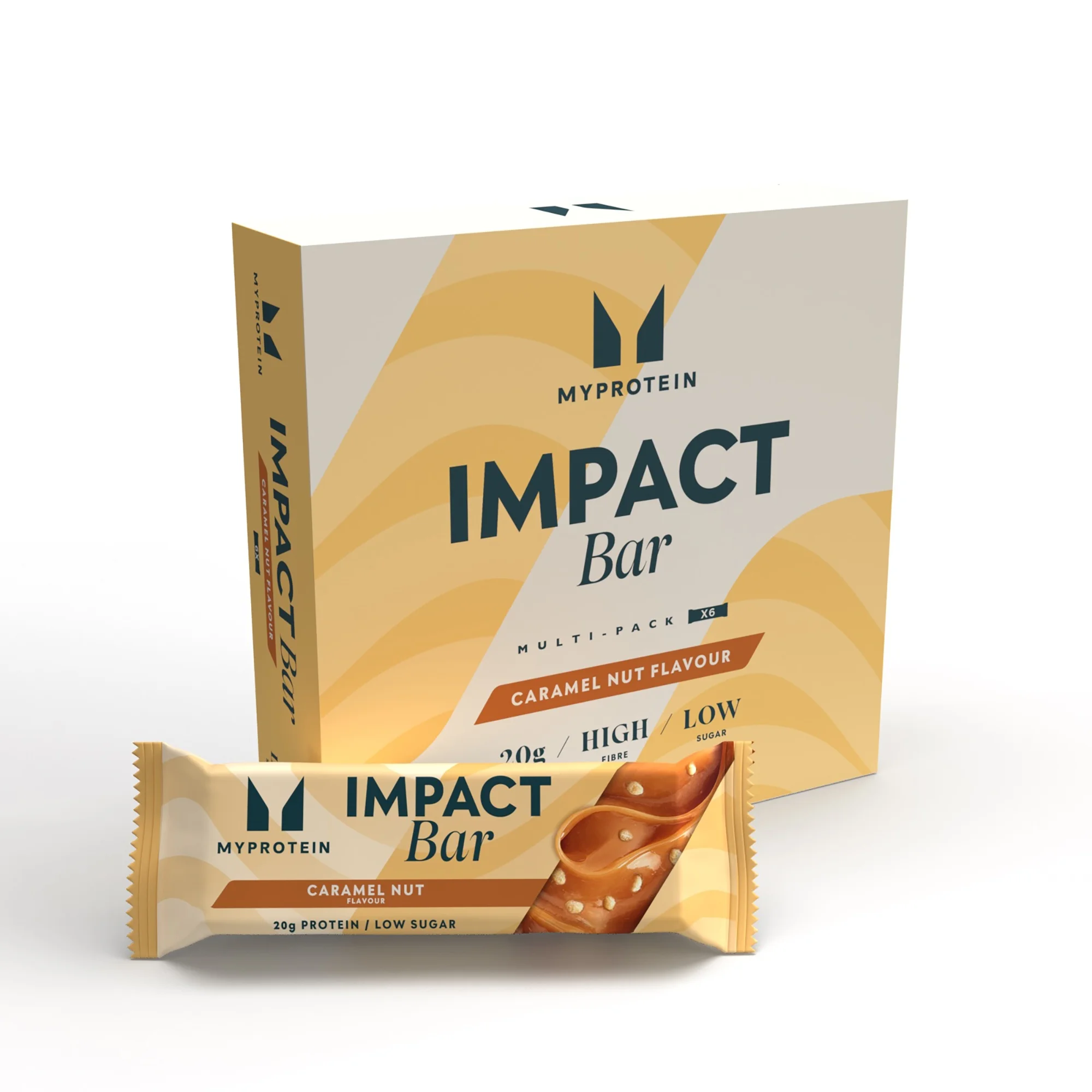 Impact Protein Bar - Caramel Nut - 6Bars Image 1