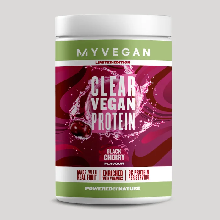 Clear Vegan Protein - Limited Edition Black Cherry