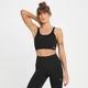 MP Women's Tempo Tonal Seamless Sports Bra - Black