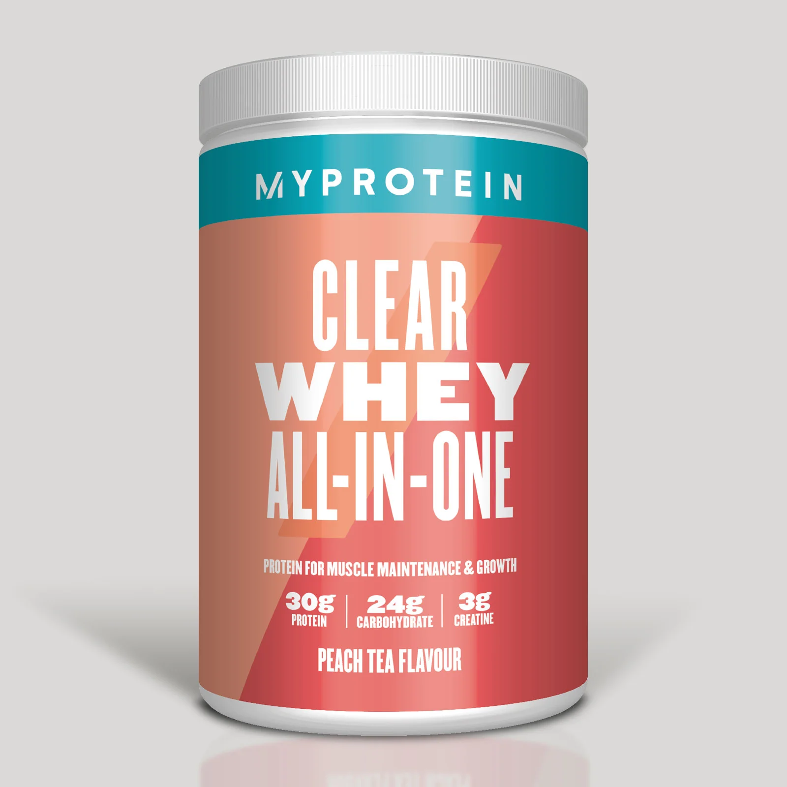 All-In-One Clear Whey - 13servings - Peach Tea Image 1