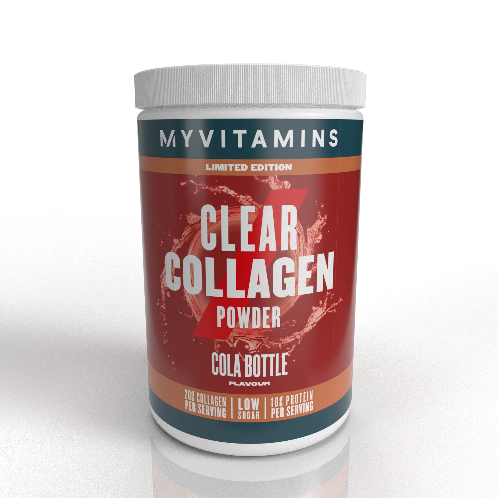 Clear Collagen – Cola Bottle flavour - 30servings - Cola Bottle Image 1