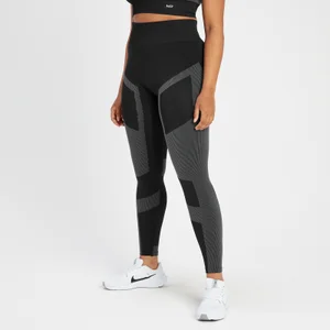 MP Women's Impact Scrunch Seamless Leggings - Black - Size XS