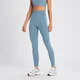 MP Women's Tempo Rib Seamless Leggings - Graphine Blue