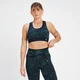 MP Women's Adapt Seamless Pattern Sports Bra - Darkest Navy