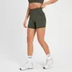 MP Women's Rest Day Seamless Booty Short - Taupe Green