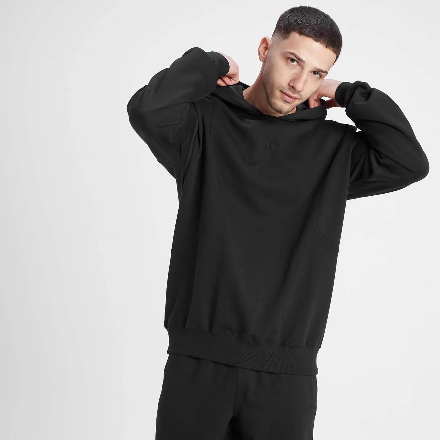 MP Men's Oversized Adapt Hoodie - Black - S Image 1