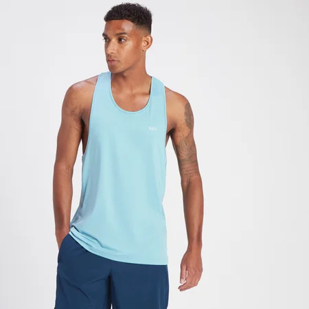 MP Men's Velocity Stringer Tank Top - Sky Blue