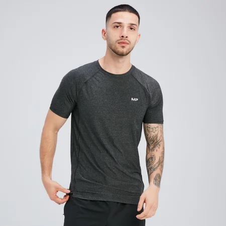 MP Men's Tempo Short Sleeve T-Shirt - Black Marl