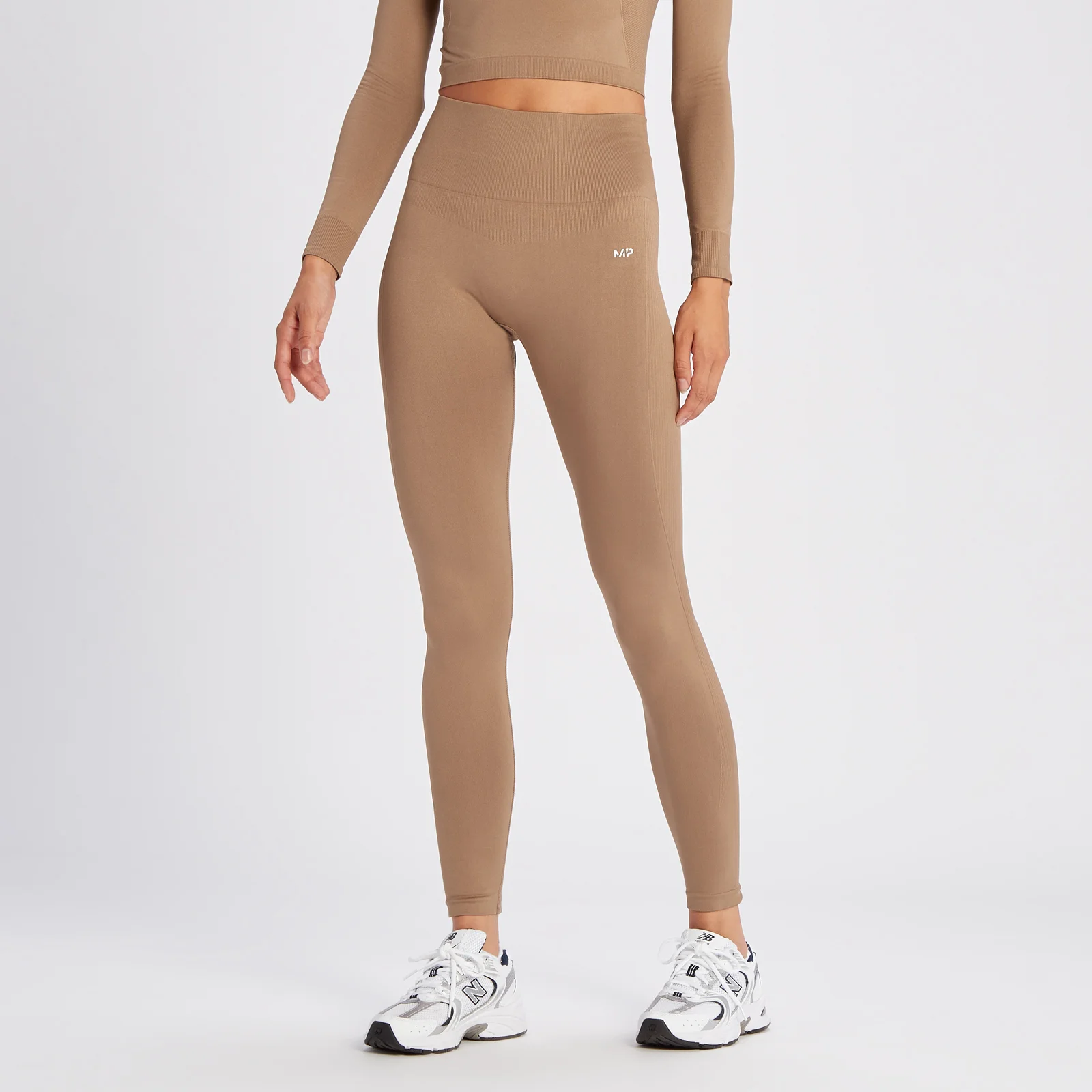 MP Women's Shape Seamless Leggings - Toffee - S Image 1