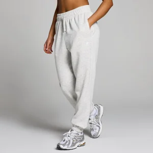 MP Women's Basics Track Pants- Light Grey Marl - Size XS