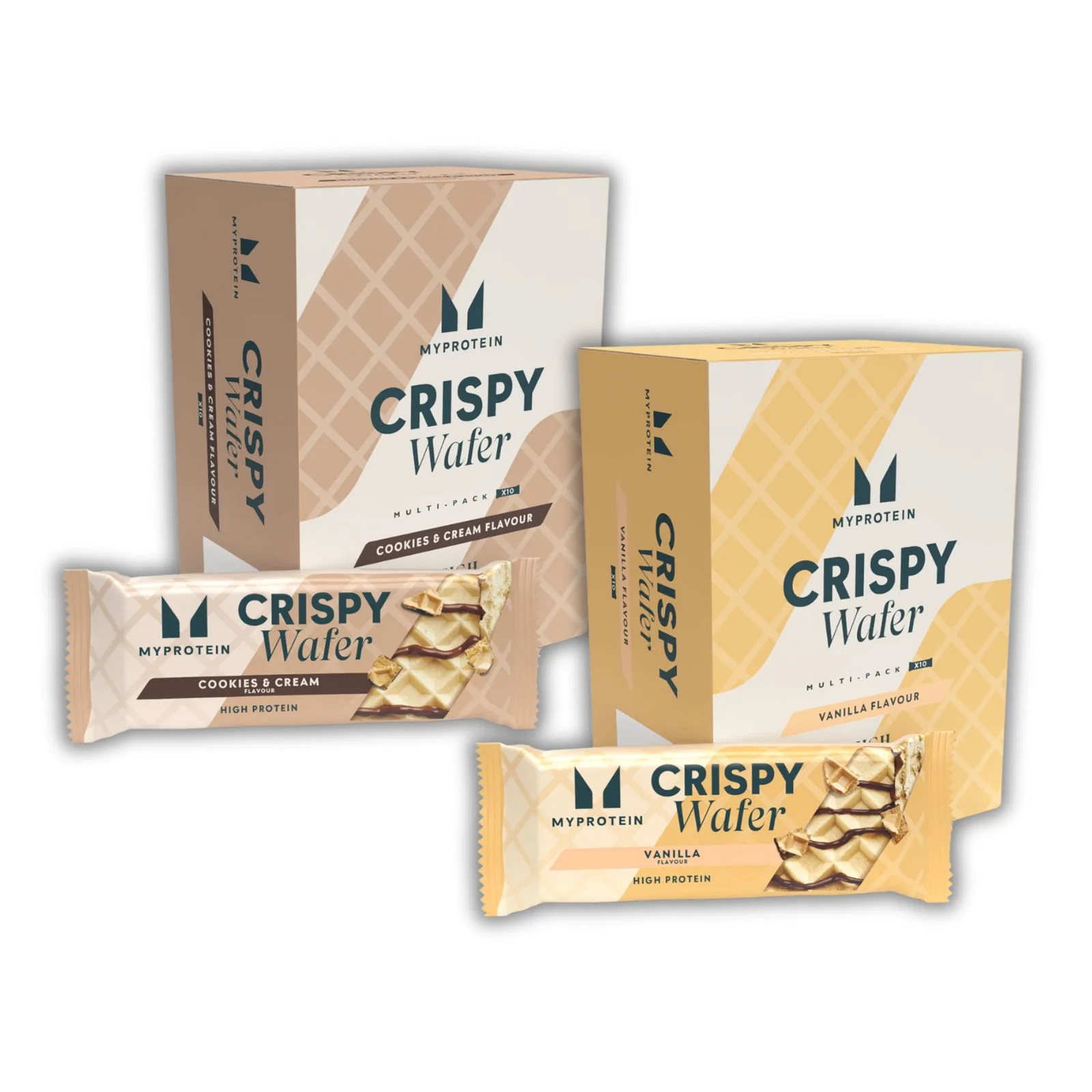 Protein Wafer Mix & Match Twin Pack - Chocolate Hazelnut - Chocolate Hazelnut Image 1
