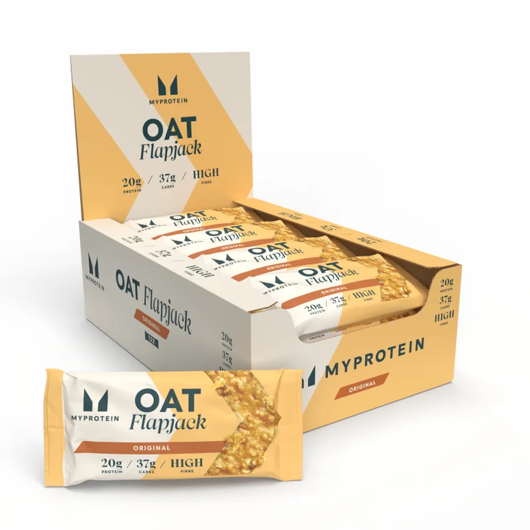 Protein Flapjack - 12 x 80g - Traditional Oat