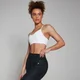 MP Women's Tempo Abstract Sports Bra - White