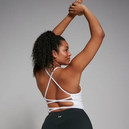MP Women's Tempo Strappy Tank Top - White