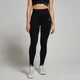 MP Women's Tempo Seamless Scrunch Leggings - Black