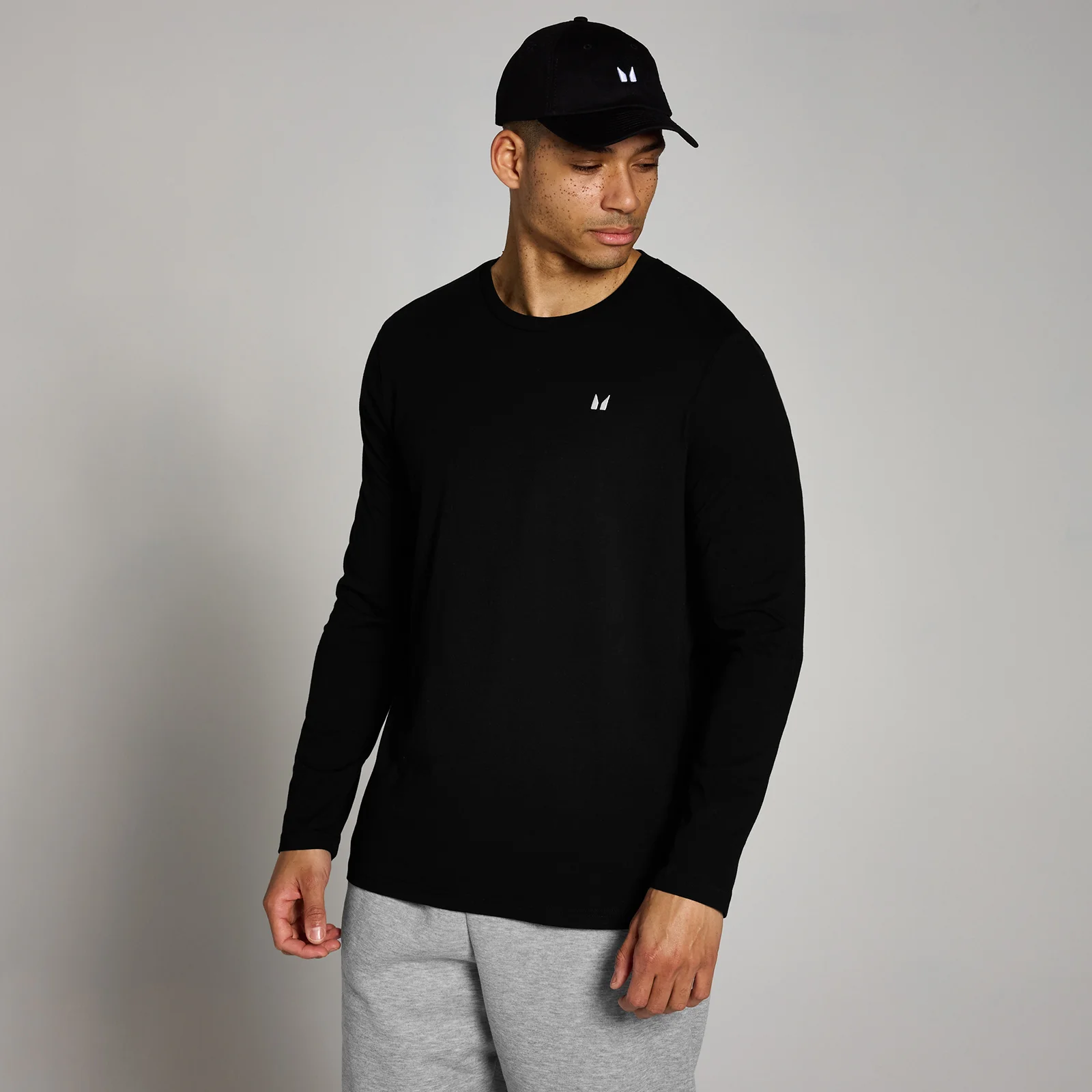 MP Men's Rest Day Long Sleeve Top - Black - XXL Image 1
