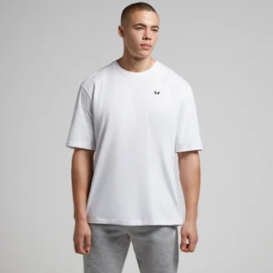 MP Men's Rest Day Oversized T-Shirt - White - Size XS