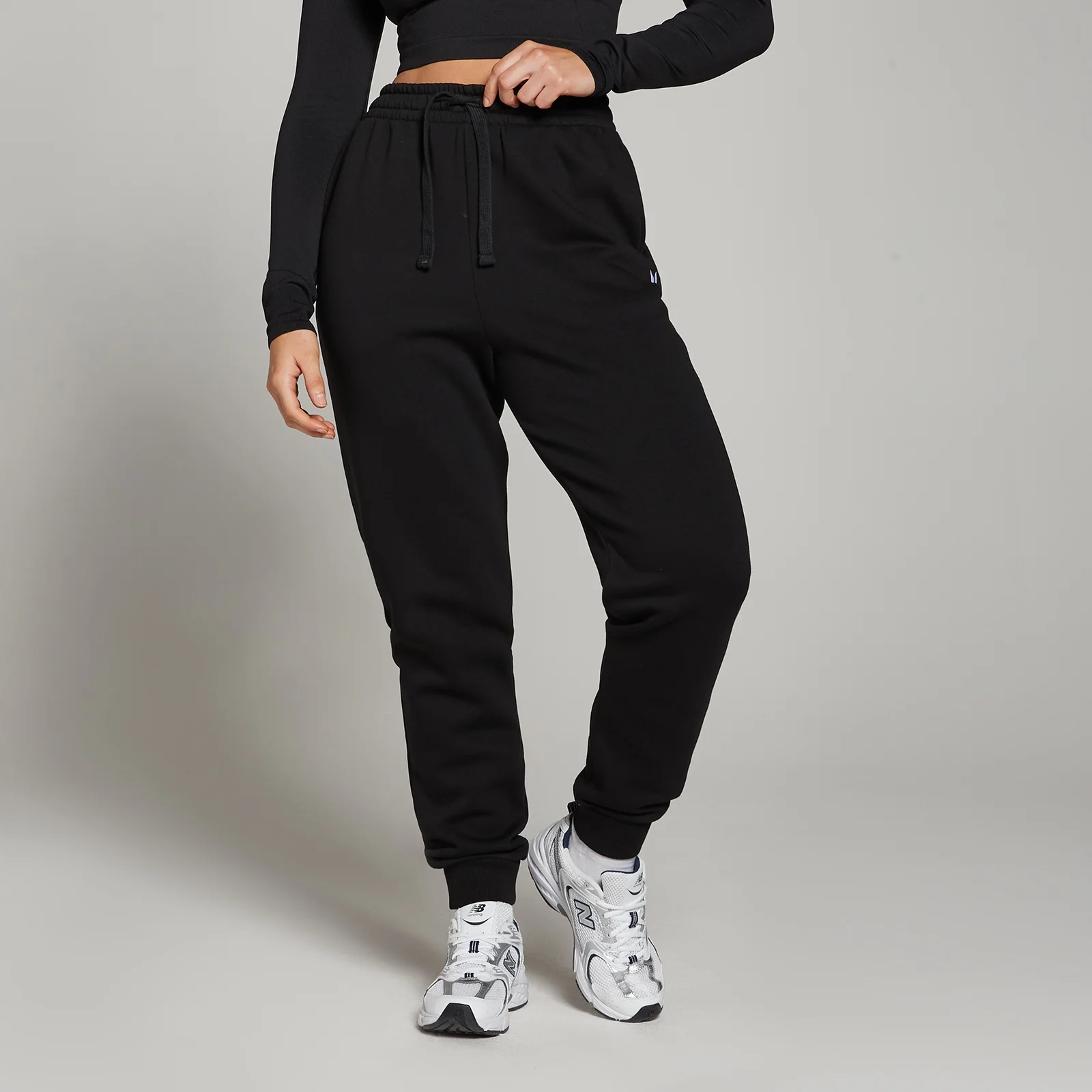 MP Women's Basics Regular Fit Track Pants- Black - XXS Image 1