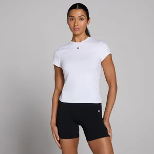 MP Women's Basics Body Fit Short Sleeve T-Shirt - White - Size M